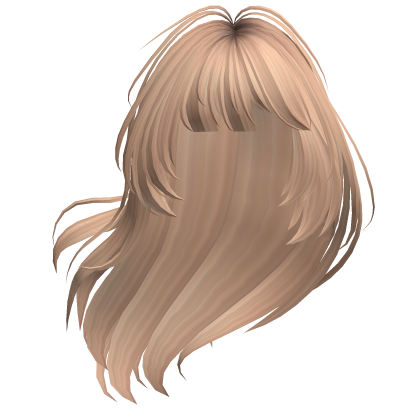 Long Windy Wispy Anime Girl Hair (Honey Blonde) Roblox item