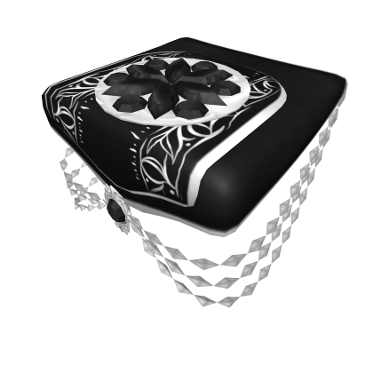 1.0 Royal shoulder pad (right) - black/silver