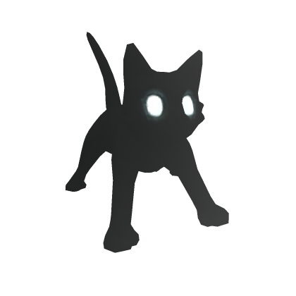 Cat with White eyes