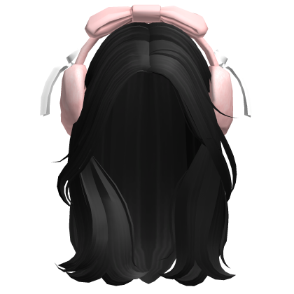 Aethetic Preppy Girl Hair w Earmuffs Roblox item