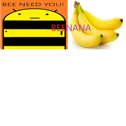 banana and bee event lobby