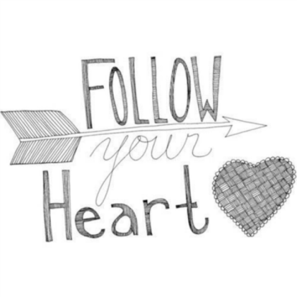 Follow Your Heart Roblox decal