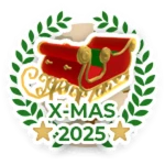 Christmas Completionist Roblox badge thumbnail