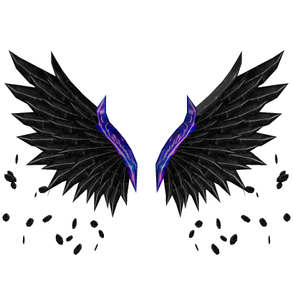 Black Galaxy Wings Roblox item