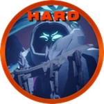 Frost Invasion - Hard Roblox badge thumbnail