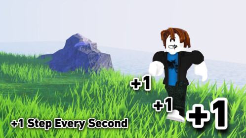 🐾 Every Second You Get +1 Step