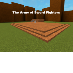 The Army of Sword Fighters Training Place