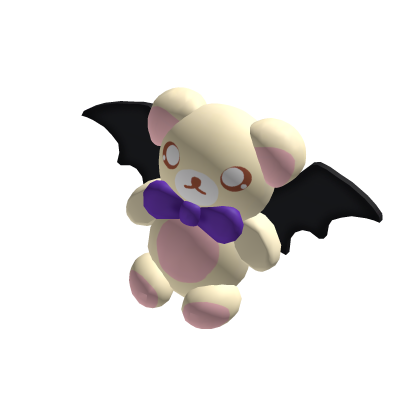 Cute Halloween Bear Plushie Holdable thumbnail