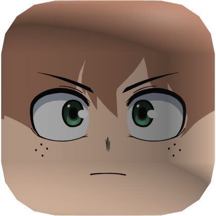 Deku Black Pupils Face