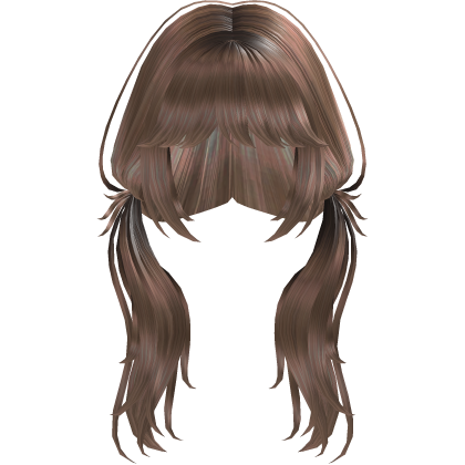 Brown Cute Hair Roblox item