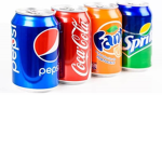 The sodas and drinks group