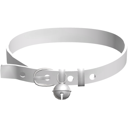 ♡꒱ 3.0 cute sweet collar with bell in white