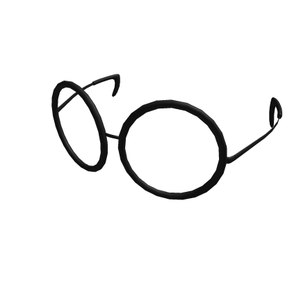 Black Aesthetical Glasses