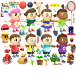 Hi is villager from super smash
