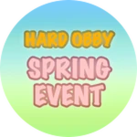 Complete the Hard Obby! (Spring Event 2026) Roblox badge thumbnail