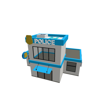 🌌 [New!] Police station low poly