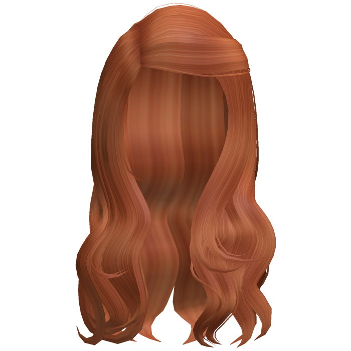 Ginger Wavy Chic Side Part Hair