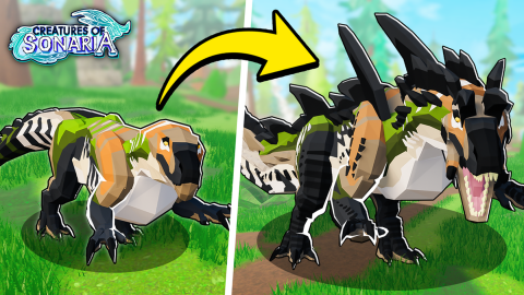 Script Kaiju Evolve Nest Roar Prey - 🌷 Creatures of Sonaria ✨ Survive Kaiju Animals script preview