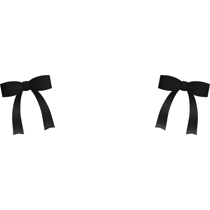 candles of pwnage small ribbon addon in black