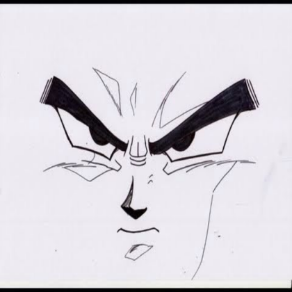 custom dragon ball face Roblox decal