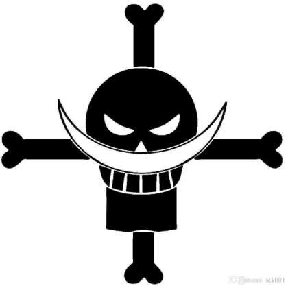 Whitebeard Flag One Piece Roblox decal