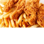 chicken and fries chicken and fries