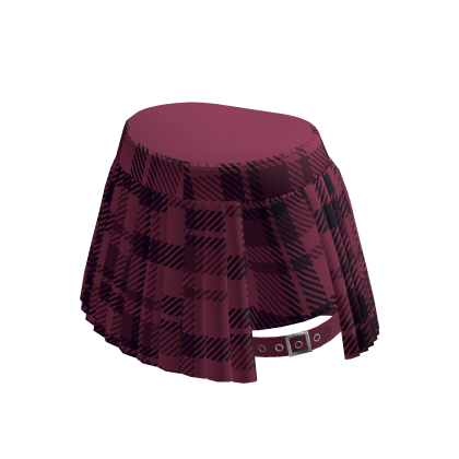 Pink Plaid Grunge Goth Skorts