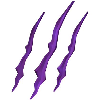 Roblox Item Purple Claw Scar