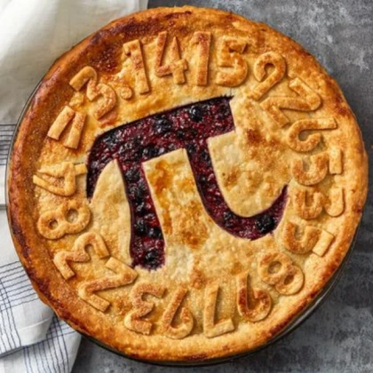 π Pi Day Pie 𝛑 Aesthetic Picture π