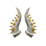 Golden Twilight Spiked Horns