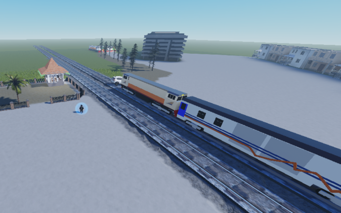 Kereta tabrak mobil, di tegal screenshot 1