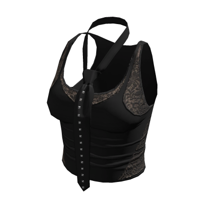 Grunge Sheer Tank Top - aespa thumbnail