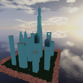 Tall Skyscrapers Demolition Test.