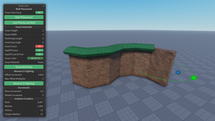 Terrain Tools - Create Flood Escape 2 Terrain preview 2
