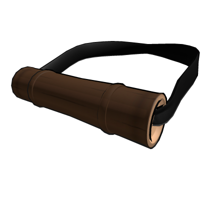 Demon Brown Bamboo Muzzle with Black Outline thumbnail