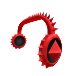 Red Spikey HeadPhone