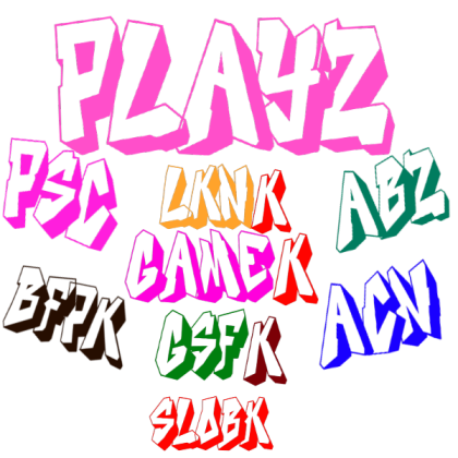 playz graffiti Roblox decal