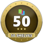 50 Shelves Completed! Roblox badge thumbnail