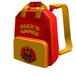 Alex's Games Backpack