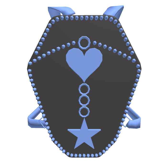 [FREE : timecoffincode] Large Star Backpack Coffin
