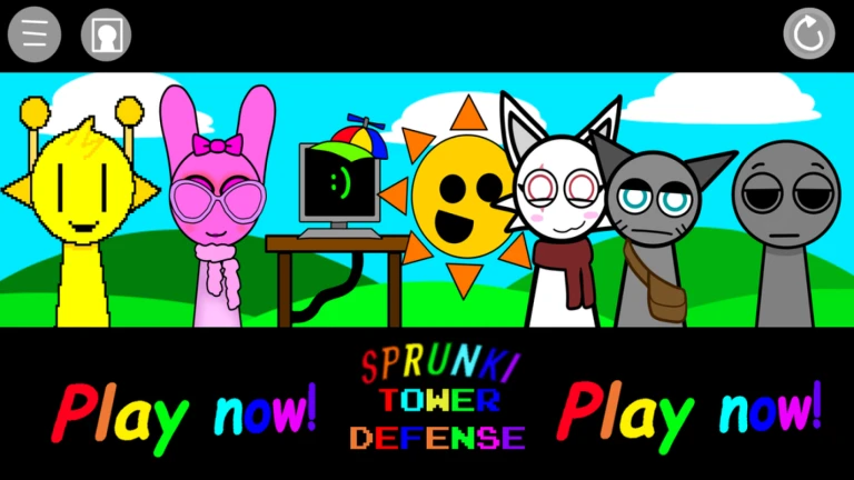 Sprunki Tower Defense😺[500K VISITS & MORE!]