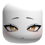 Chill Yellow Anime Face