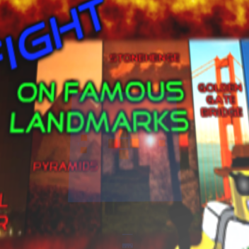 Swordfight on Famous Landmarks