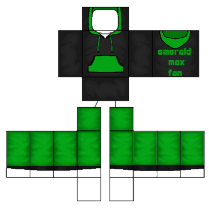 Emerald max fan hoodie Roblox decal