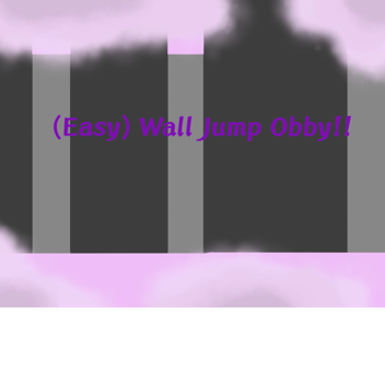 ¡Obby de salto de pared (fácil)!