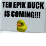I’m duck >:D