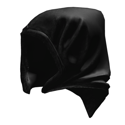 Dark Black Distressed Ancient Hood