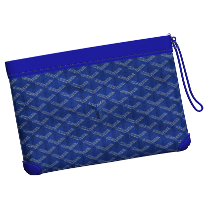 Goyard Pouch Bag Blue