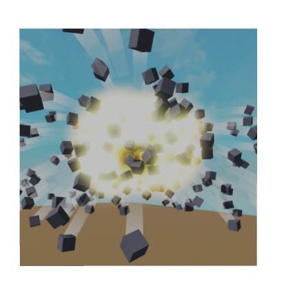 Ald's Cusom Debri explosions