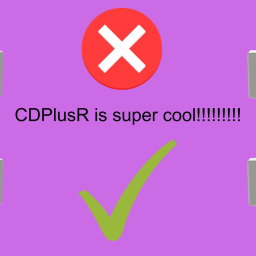 CDPlusR is superr cool!!!